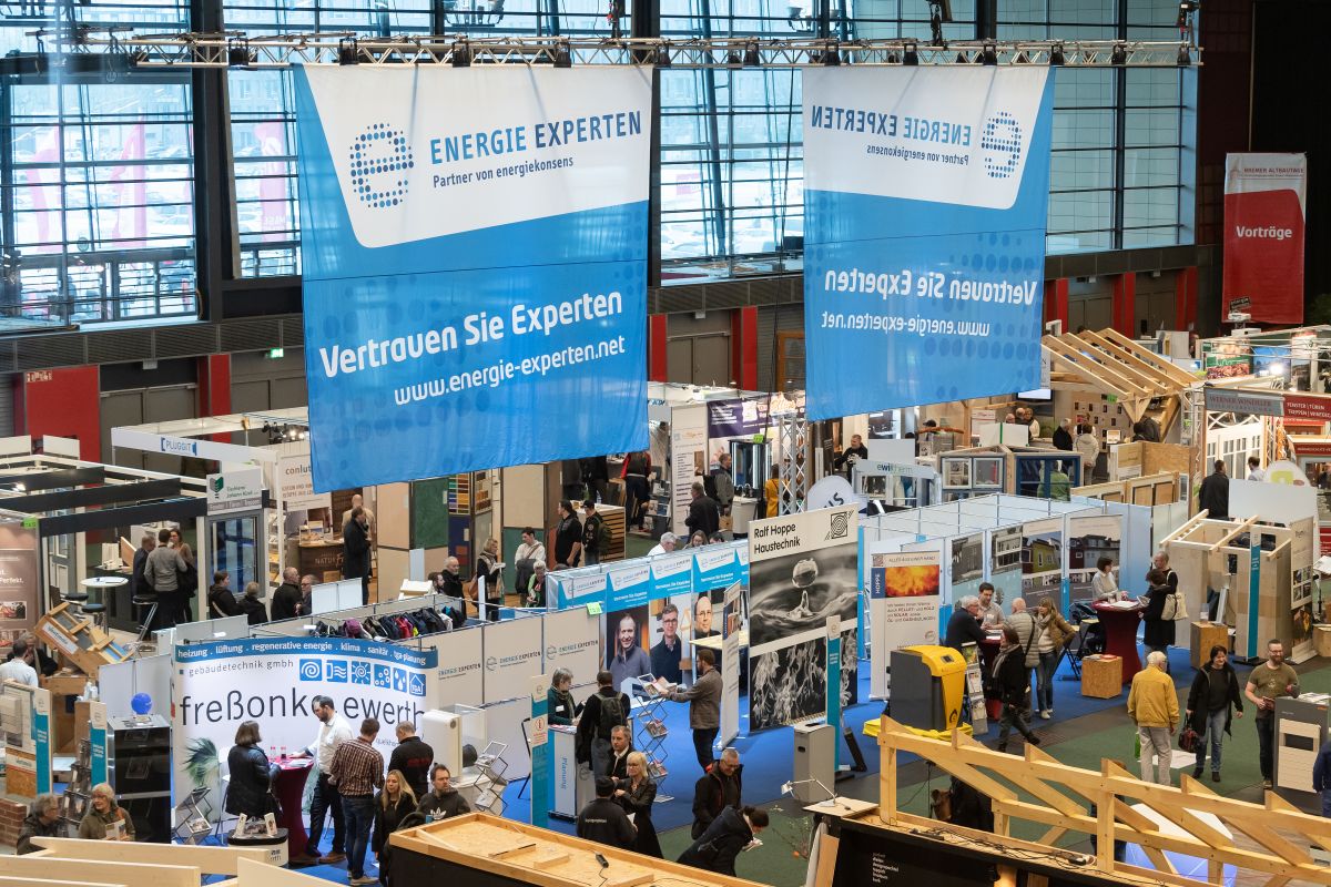 Gemeinschaftsmessestand der Energie Experten auf den Bremer Altbautagen 2020